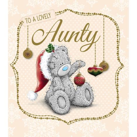 Lovely Aunty Me to You Bear Christmas Card £1.89